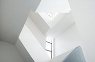 Abstract white staircase with windows by FHoo.385 thumbnail