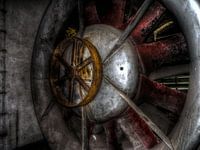 Abandoned factory Germany HDR