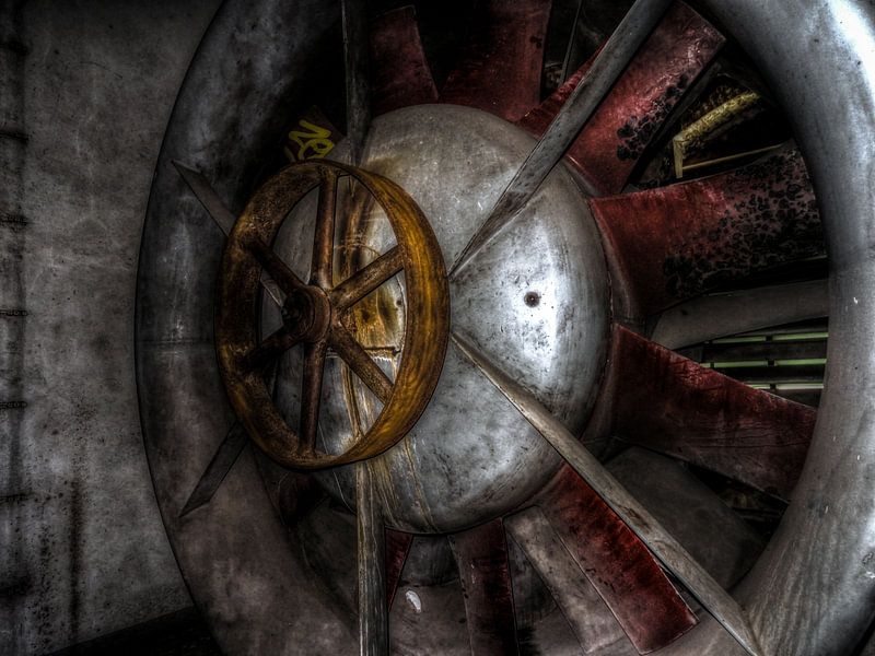 Abandoned factory Germany HDR by Natasja Martijn