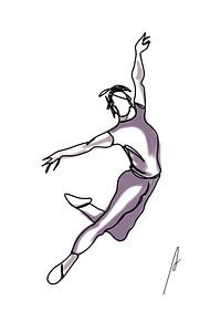 The dancer by Ankie Kooi