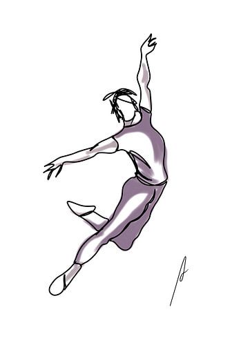 The dancer
