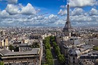 Eiffeltoren in Parijs van Jan Kranendonk thumbnail