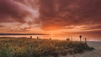 Liefhebber van zonsondergang