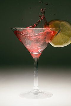 Rode Cocktail met Splash van Marc Heiligenstein