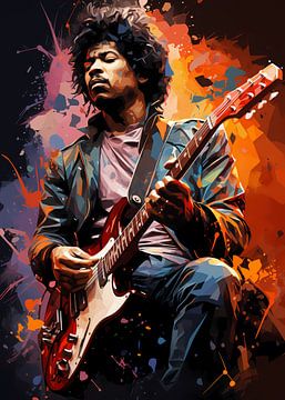 Jimmy Hendrix Abstract van Grimmer Baby