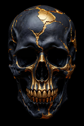 Fantasy Wall Art & Poster: KHALDOR – The Broken Skull of a God