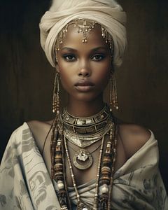 Blickfang: Afrikanische Frau