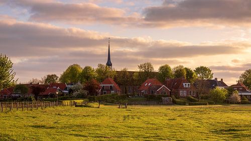Een zonsopkomst in Niehove