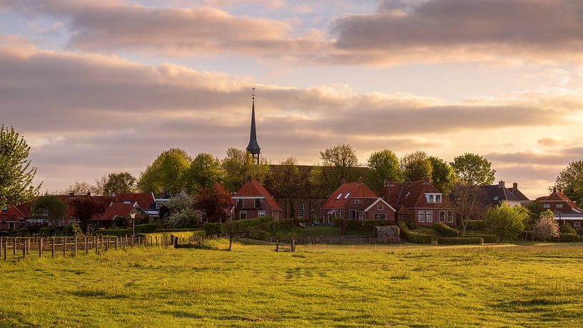 A sunrise in Niehove by Marga Vroom