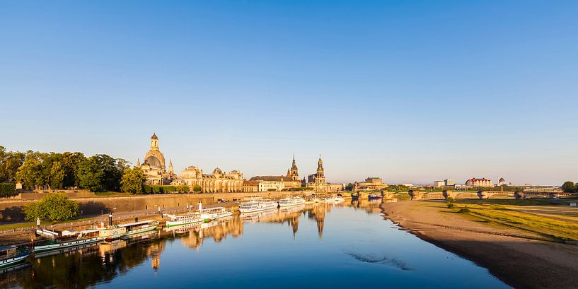 Skyline of Dresden by Werner Dieterich