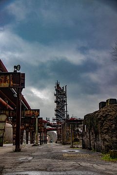 verlaten fabriek van bert erven