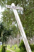 The famous Palm Garden in Paramaribo