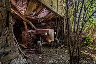 red tractor by Linda Lu thumbnail