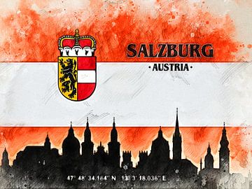 Salzburg van Printed Artings