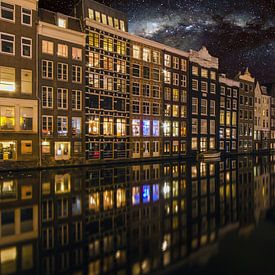 Damrak Amsterdam von Sidney Portier