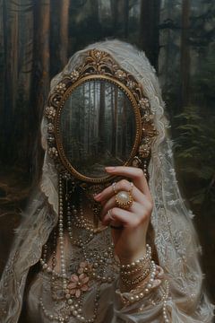 Lady with mirror