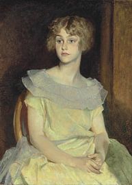 Portrait of a Young Girl by Antonije Lazovic
