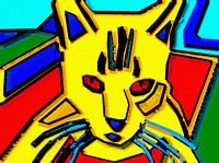 Piet Mondrian's Cat