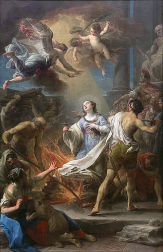Pompeo Batoni - Das Martyrium von Santa Lucía