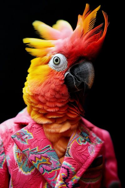Wild Suits - Parrot by Philippe HUGONNARD