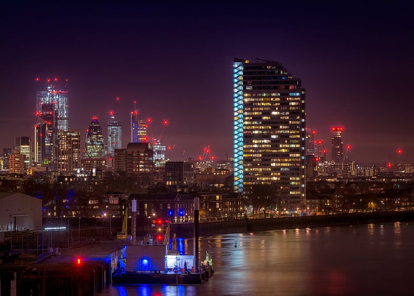 Londres la nuit par Christa Thieme-Krus