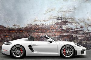 Porsche 718 Spyder, deutscher Sportwagen von Gert Hilbink