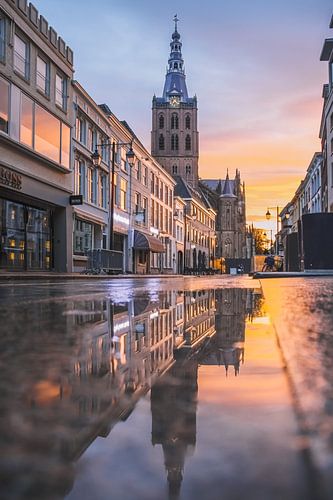 St John's dans la lumière du matin sur Frederike Heuvel