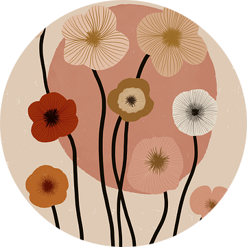 Japandi Bloom 02 van Katarzyna Gąsiorowska