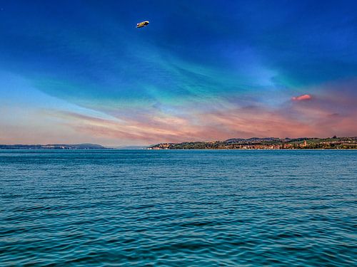 LAC DE CONSTANCE : Au milieu du lac de Constance