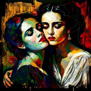 Impressionistische und reine Liebe