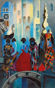 Alexandra Exter – Karneval in Venedig