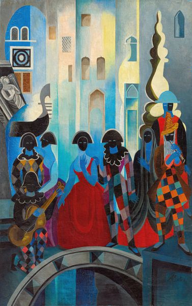 Alexandra Exter – Karneval in Venedig von Peter Balan