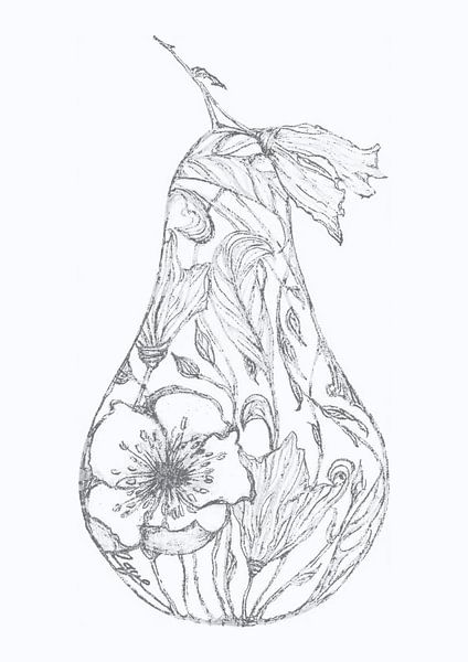 Peer in bloei van Tonkinson Fine Art