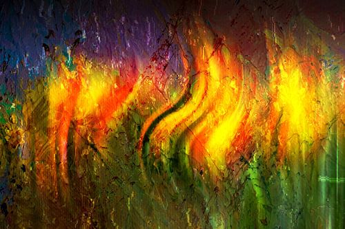 Moderne Kunst : Tulpenvlam