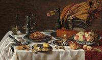Still life with a peacock pie by Schilders Gilde thumbnail