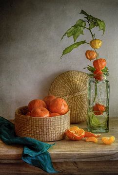 Still life with Clementines, Mandy Disher by 1x