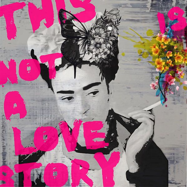 Motiv Frida Kahlo - This is not a love story von Felix von Altersheim