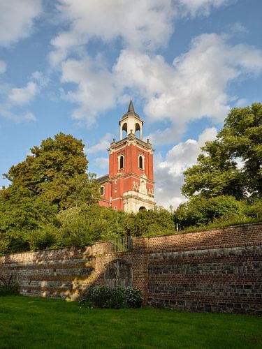 St. Michael's Cathedral in the golden evening light - Imperial City of Aachen by Rolf Schnepp