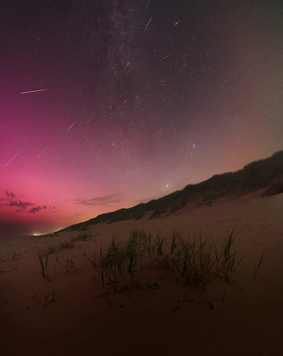 Jupiter und Mars in einer Linie von Koen Pijpers
