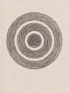 spiralling down the lines by Prints der Nederlanden