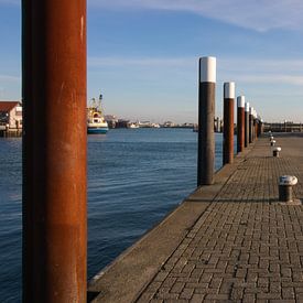 Hafen von Oudeschild (Texel) von Jeroen van Dijk