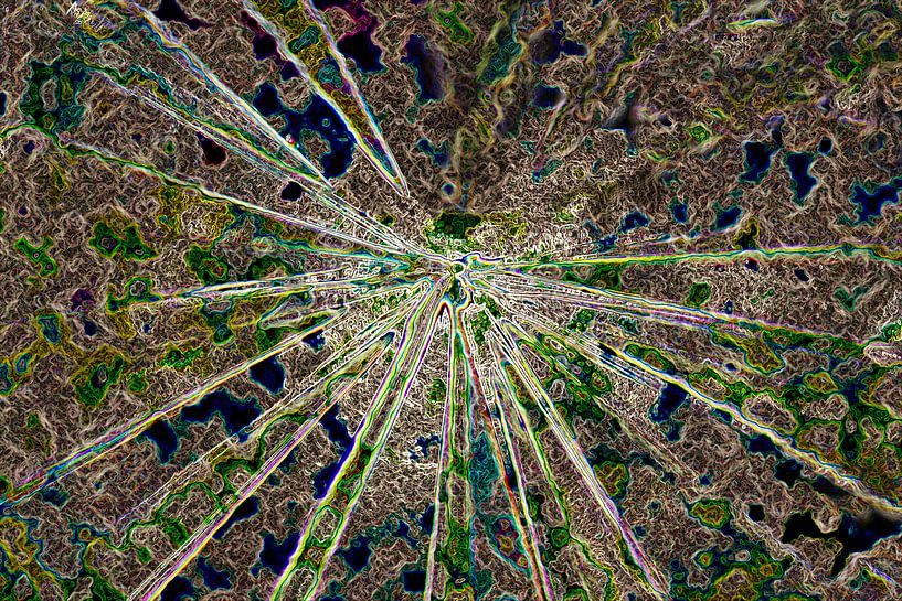 Groene ster by Jolanta Mayerberg