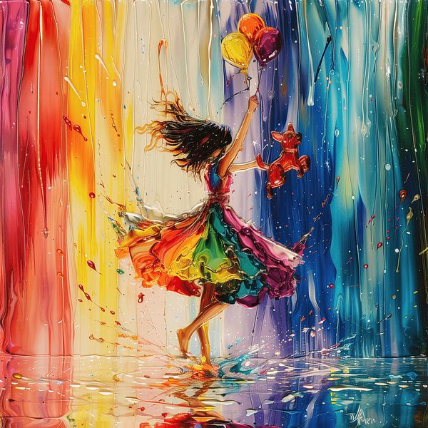 Rainbow Dance by Close2you.design