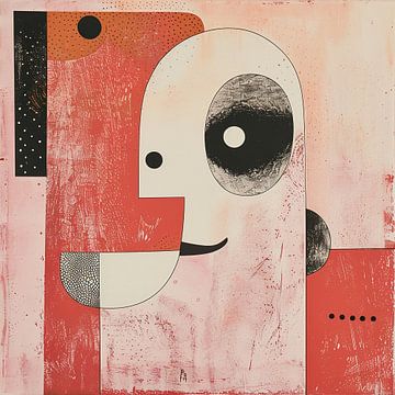 Abstract kunst Picasso van Kunst Kriebels