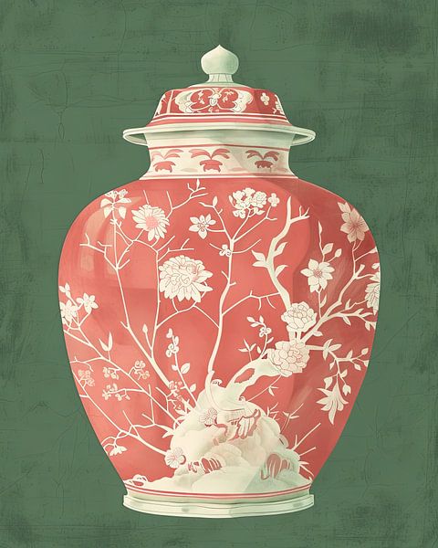 Pink Splendour in Porcelain by ByNoukk