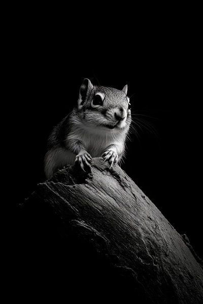 Squirrel by Poster Art Shop