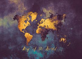 World map 23 #map #worldmap von JBJart Justyna Jaszke