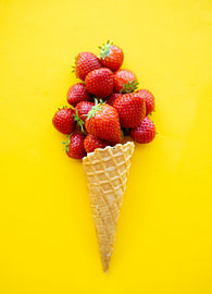 Strawberry Pop van studio photoflash