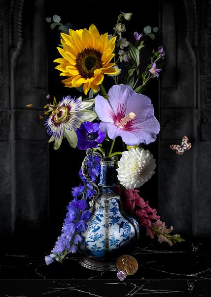 Royal Sabrin Flower painting by Fine Art Flower - Artist Sander van Laar