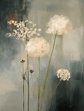 Whispers of Wildflowers van Japandi Art Studio